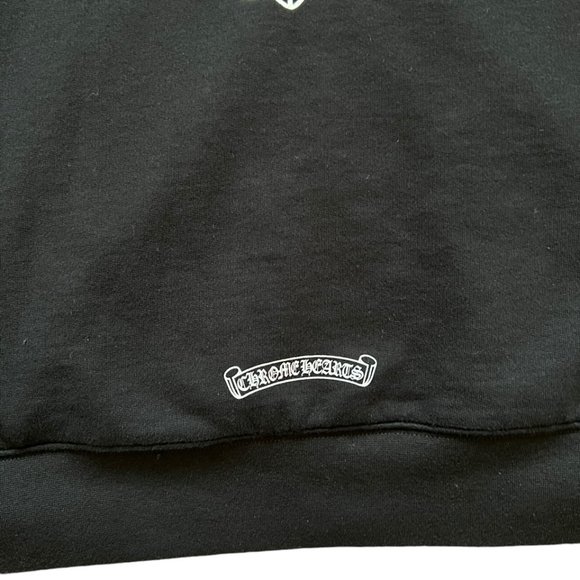 Chrome Hearts Designer 2-Sided Zip Up Hoodie Size XL NEW CONDITION - Picture 3 of 12